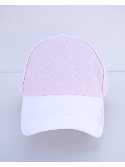 Light pink and white cap with pattern – Igan - Equiline - imagen 3