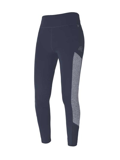 Navy blue and gray tights (knee grip) for women KLkarina - Kingsland
