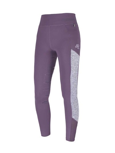 Mallas moradas y grises (grip culera) para mujer KLkarina - Kingsland