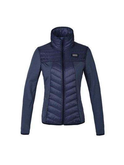 Dark blue and greyish padded training jacket for women Klawock - Kingsland