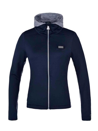 Veste fine polaire d'entraînement bleu marine pour femme KLsipa - Kingsland