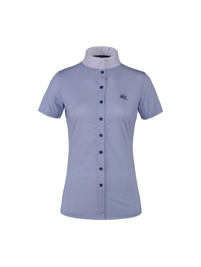 Chemise de concours bleu pour femme Landela - Kingsland