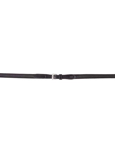 Black web grip 16mm reins for pony - Premiere - imagen 3