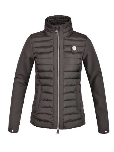 Women’s dark brown padded softshell jacket – KLdebbie - Kingsland