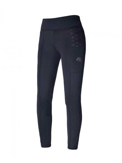 Leggings d'hiver bleu marine (grip à fond intégral) pour femme KLkattie - Kingsland