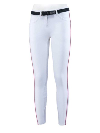 White riding breeches for girls Jade - Equiline