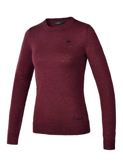 Burgundy knitted jersey for women - KLsavanna - Kingsland Dressage