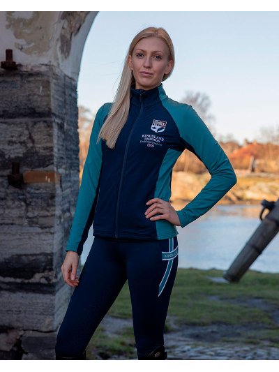 Navy and Turquoise Training Jacket for Women – KLignitia - Kingsland
