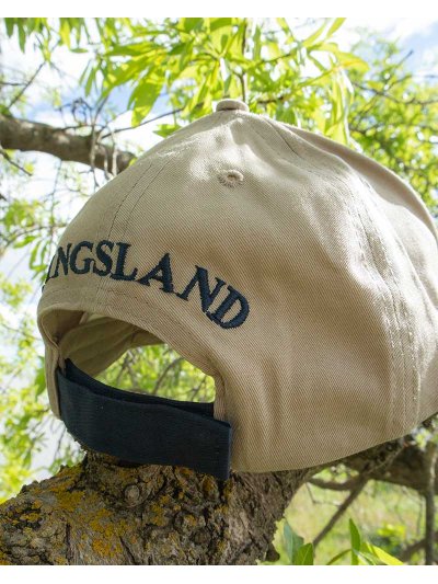 Casquette beige avec écusson brodé KLigor - Kingsland - imagen 2
