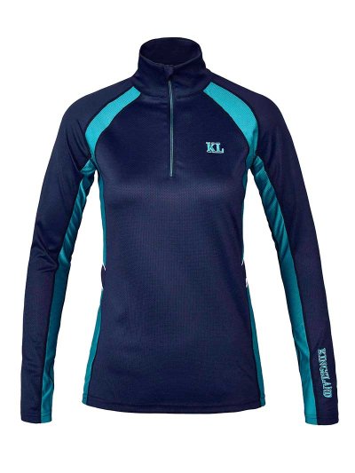 Navy and Turquoise Training Shirt for Women – KLilda - Kingsland