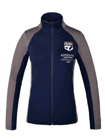 Navy and Brown Training Jacket for Women – KLignitia - Kingsland