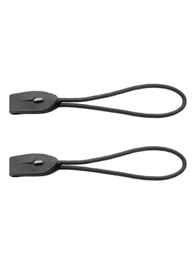 Pair of Black Nylon and Leather Pelham Bridge Straps - Sprenger
