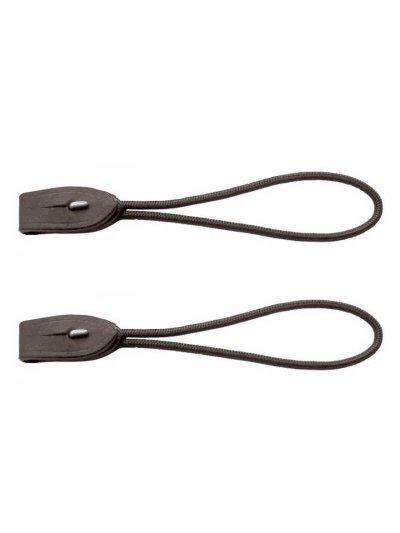 Pair of brown nylon and leather straps for Pelham bridge - Sprenger