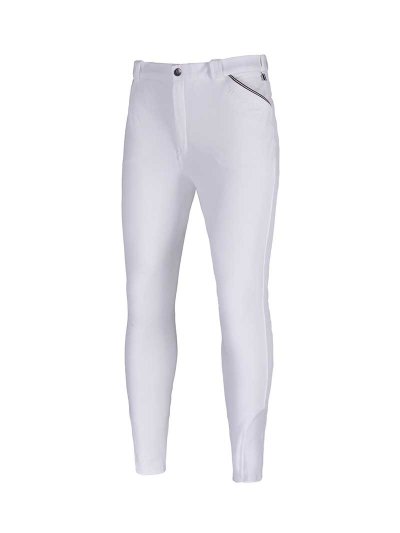 Pantalons de compétition blanc (grip aux genoux) pour homme KLkenton - Kingsland
