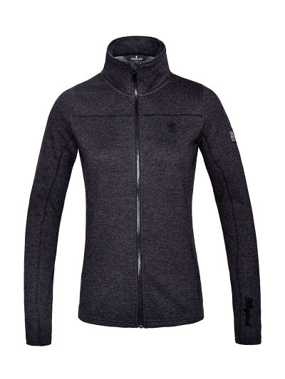 Dark Grey Zipped Sweatshirt for Women – KLCDjulia - Kingsland