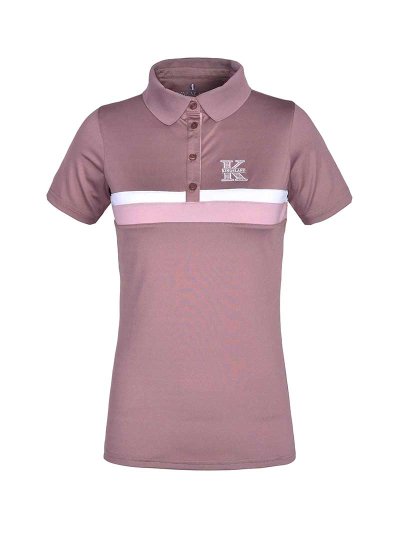Polo en piqué à manches courtes rose (pink twilight mauve) pour femme KLlukina - Kingsland