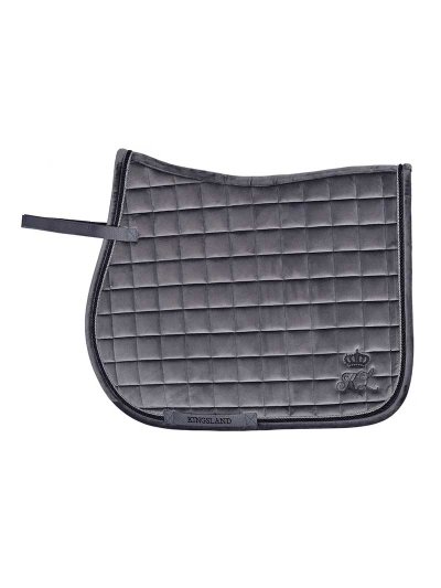 Sudadero coolmax de salto de terciopelo gris/plateado KLmya - Kingsland