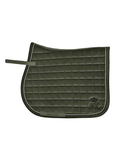 Sudadero coolmax de salto de terciopelo verde caqui oscuro KLmya - Kingsland