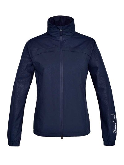 Coupe-vent matelassé avec capuche oculta bleu marine unisexe KLmaison - Kingsland