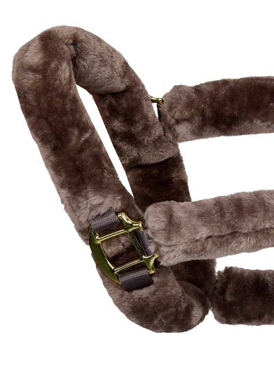 Licol d'écurie en mouton marron pour poney (C et D) KLnikkey - Kingsland - imagen 2