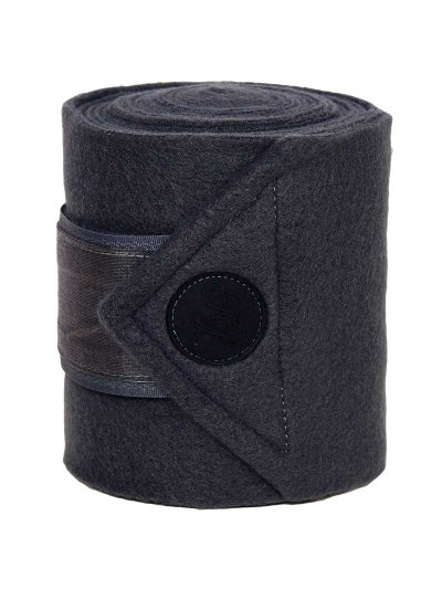 Lot de 4 bandes polaires de travail gris foncé (grey aspahalt) pour cheval KLneedia - Kingsland - imagen 2