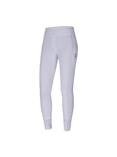 Pantalones pull-on con cintura elástica blancos (grip culera) para mujer - KLkatja - Kingsland Dressage