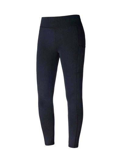 Mallas de invierno azul marino (grip culera) para mujer - KLkattie - Kingsland Dressage