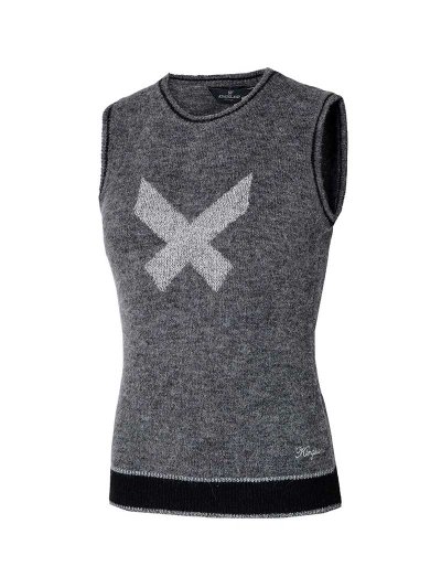 Women's Grey Knit Vest - KLtabitha - Kingsland Dressage