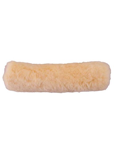 Beige sheepskin noseband sleeve - BR