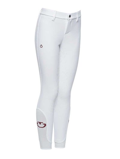 Children white full grip breeches without pockets - Cavalleria Toscana