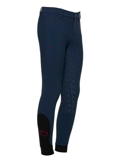 Children navy full grip breeches without pockets - Cavalleria Toscana