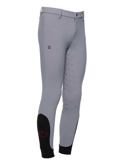Children light grey full grip breeches - Cavalleria Toscana