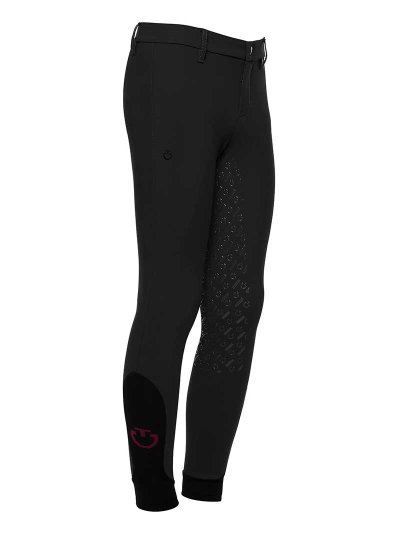 Children black full grip breeches without pockets - Cavalleria Toscana