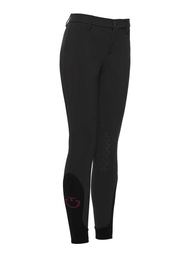 Black riding pants (knee grip) junior unisex - Cavalleria Toscana