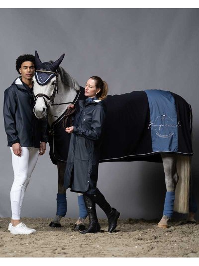 Lot de 4 bandes polaires de travail bleu denim (blue horizon) pour cheval KLnenna - Kingsland - imagen 3