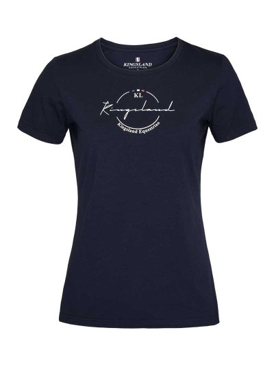 T-shirt à manches courtes bleu marine pour femme KLnida - Kingsland