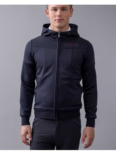 Sudadera con cremallera azul marino unisex KLodalis - Kingsland