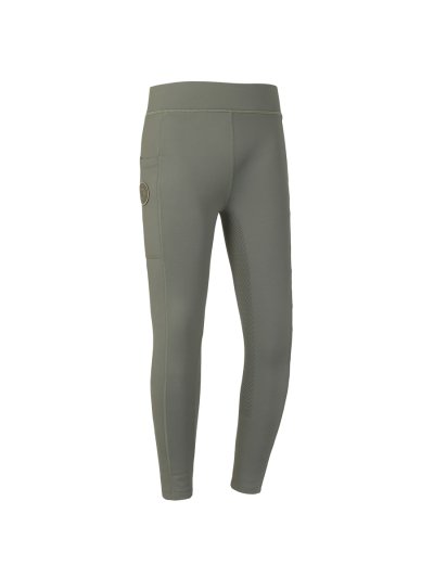 Leggings vert (grip à fond intégral) pour fille - KLKACY F-TEC4 - Kingsland