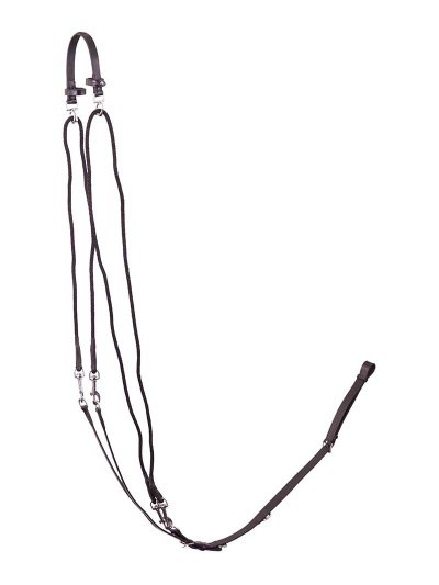 Black gogue with martingale for pony - Premiere