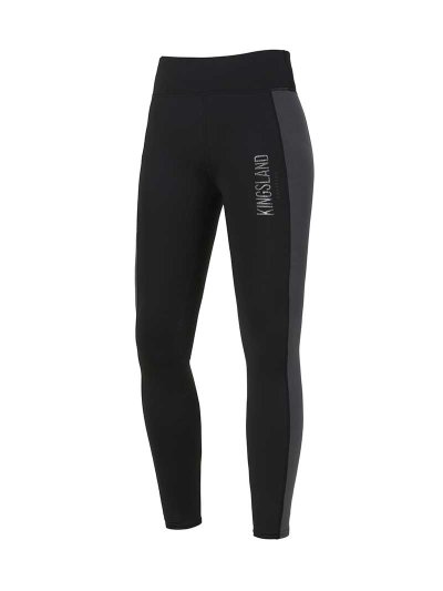 Mallas negras con laterales de malla gris (grip culera) para mujer - KLkarina - Kingsland Dressage