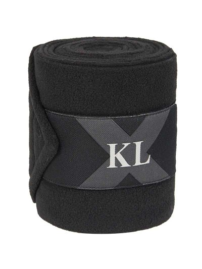 Pack de 4 vendas polares de trabajo negras para caballo - KLwillah - Kingsland Dressage - imagen 2