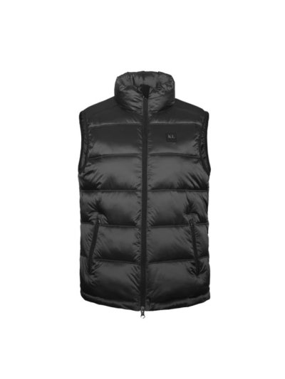 Chaleco acolchado gris oscuro sin capucha unisex KLensley - Kingsland