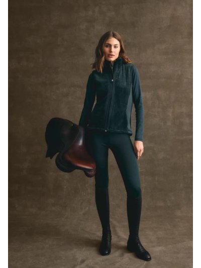 Gilet bleu marine technique de doublure polaire pour femme KLgladys - Kingsland