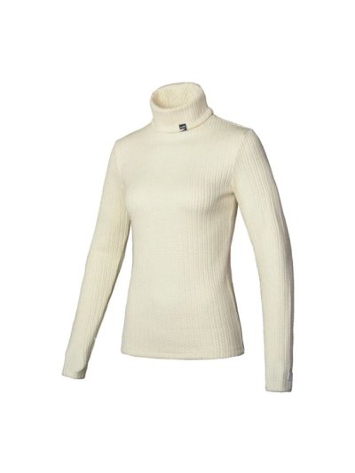Pull épais en maille crème de col vuelto pour femme KLfilomena - Kingsland
