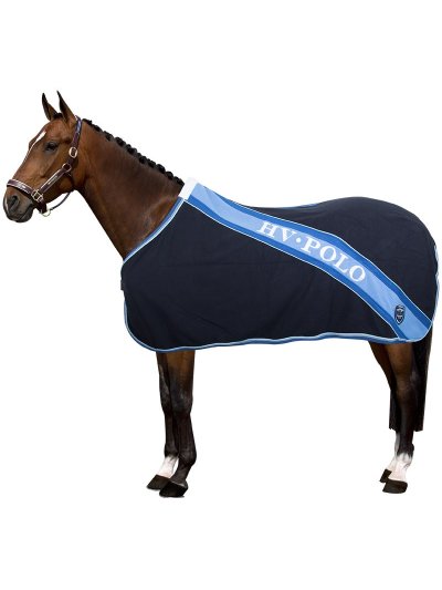 Manta polar Color azul marino Haxtun - HV-Polo
