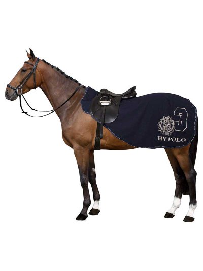 Manta polar con riñonera azul marino para caballo Favouritas - HV Polo