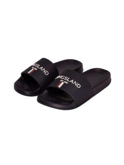 Unisex navy blue flip flops KLJam - Kingsland