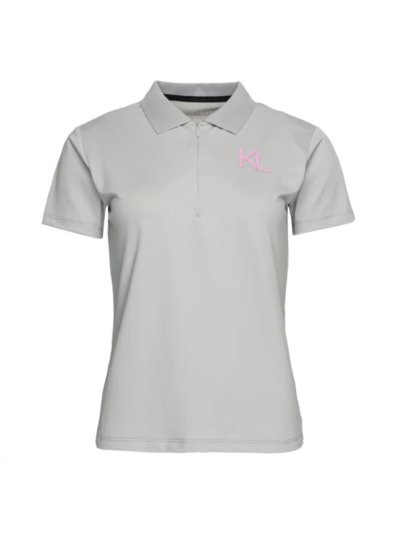 Polo à manches courtes gris pour femme KLjubi - Kingsland