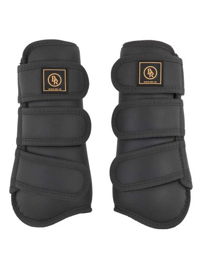 Pack de 2 protectores de doma grises para caballo y/o pony Pro Max - BR