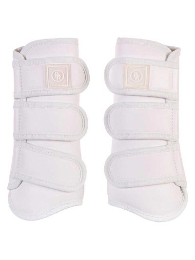 Pack de 2 protectores de doma blancos para caballo y/o pony Pro Max - BR